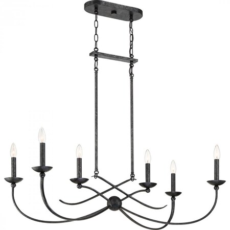 Quoizel Calligraphy Island Chandelier CLL638OK